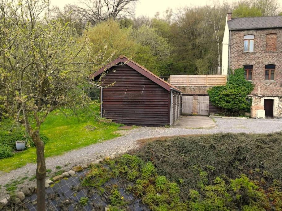Ferienwohnung La Sittelle Des Aguesses Andenne Exterior foto
